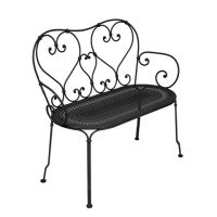 1900 bench in Liquorice