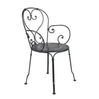 1900 armchair in Liquorice