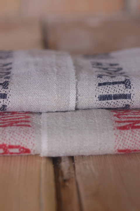 'Bon Appetit' French linen tea towel