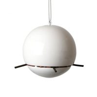 Peanut feeder in white