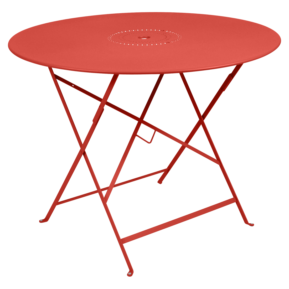 Floréal table 96 cm diameter in Capucine