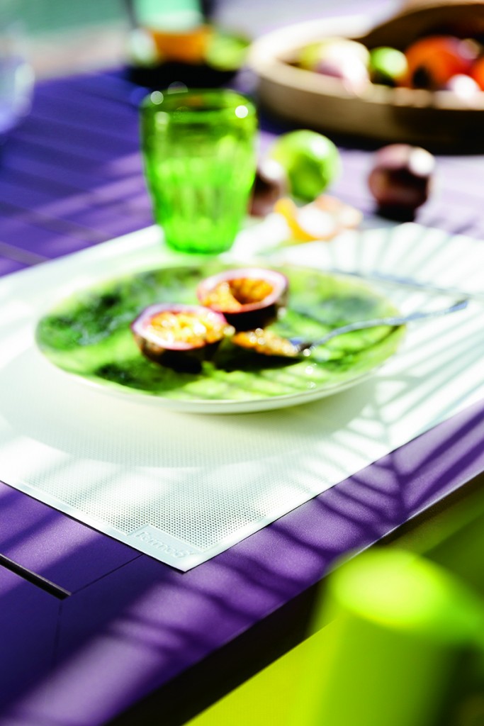 Costa table in AuberginePhotography by Stéphane Rambaud