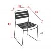Surprising chair dimensions