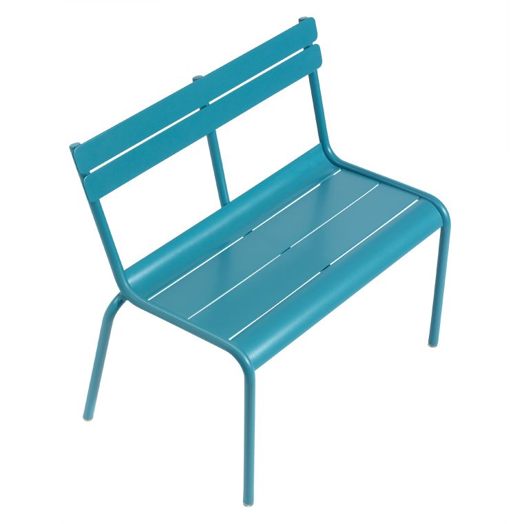 Luxembourg Kid bench in Turquoise