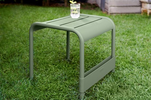 Luxembourg low table/footrest in Cactus