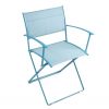 Plein Air armchair in Turquoise Blue