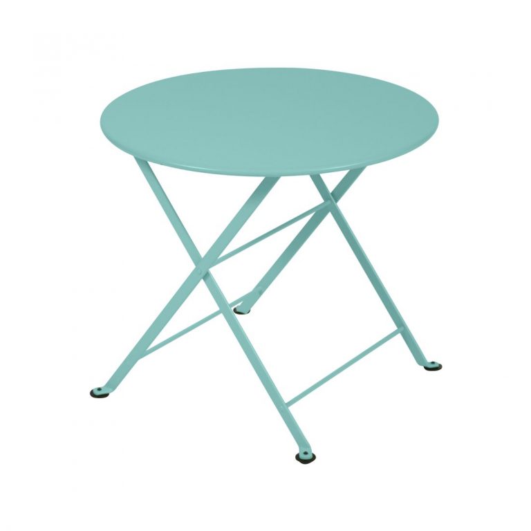 Tom Pouce round table in Lagoon Blue