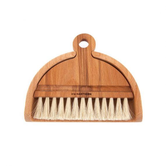 Table brush: oil treated beech, horsehair