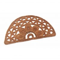 Half moon doormat