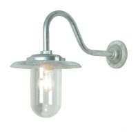 Exterior swan neck light