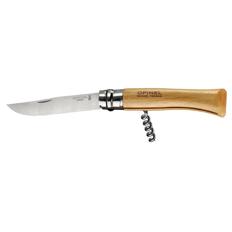Opinel No. 10 knife and corkscrew