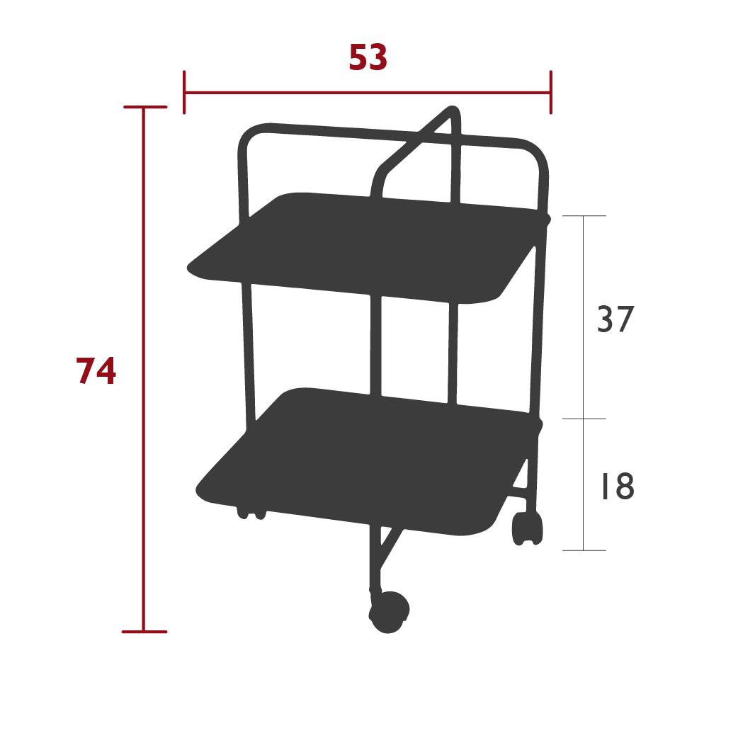 Alfred side table, dimensions Alfred side table, dimensions