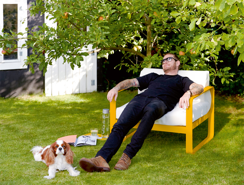 Bellevie armchair in Honey