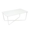 Croisette low table in Cotton White