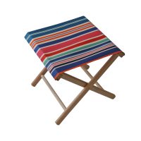 Fishing Stool in Cabanon Roy fabric