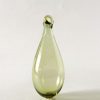 Syrian glass drop in olive