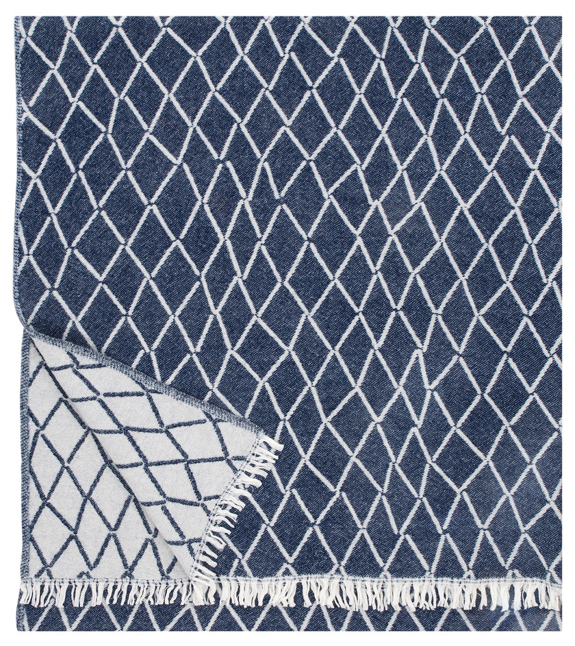 Eskimo blanket in Blueberry