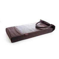 Heritage waxed cotton and leather kneeler