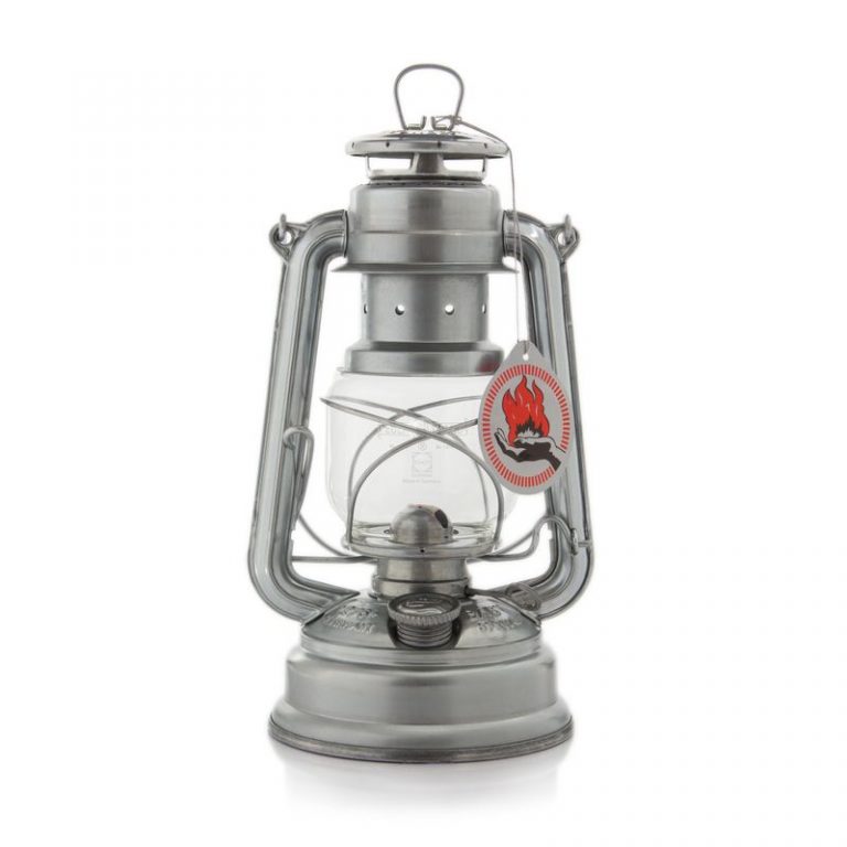 Feuerhand lantern in galvanised zinc