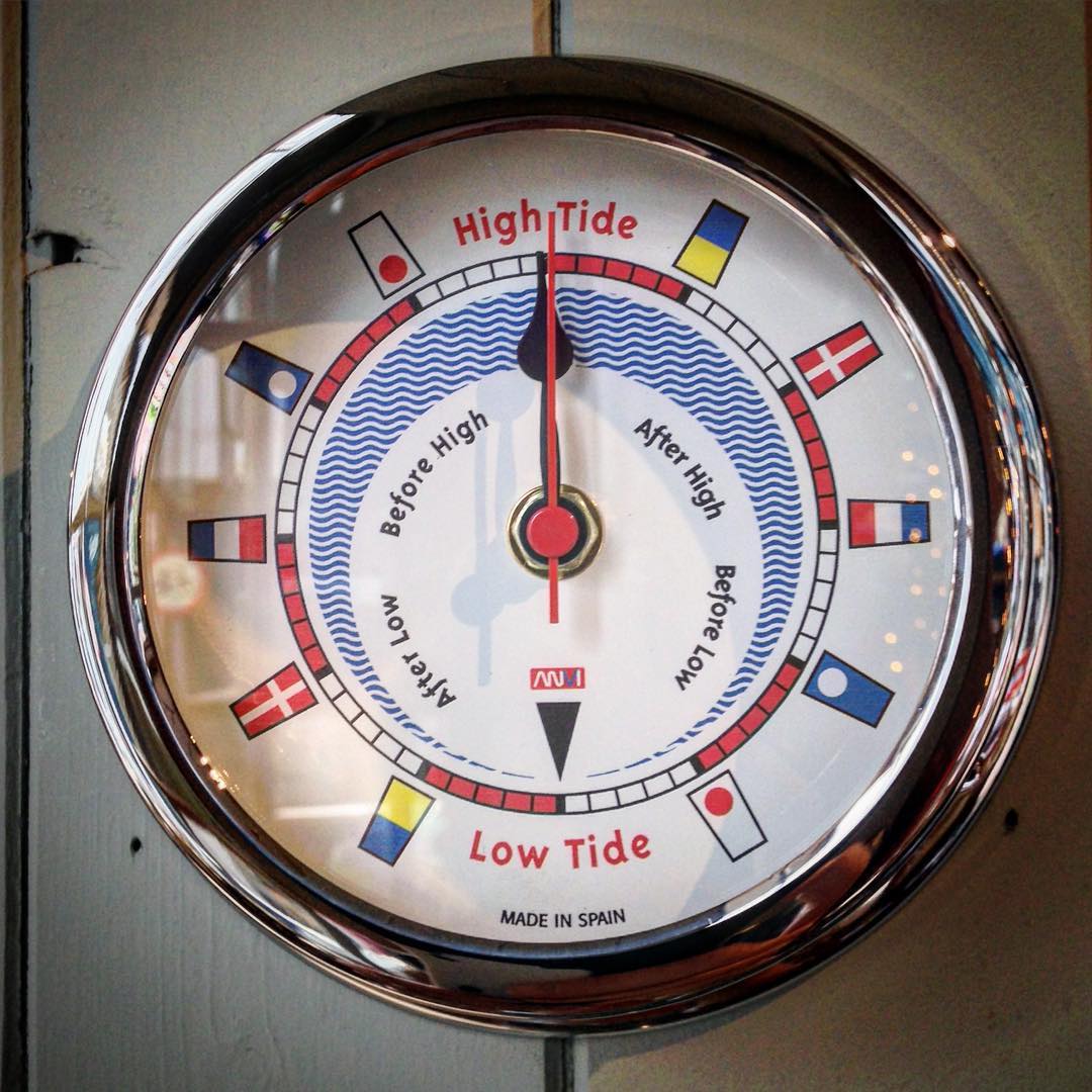 Tide clock from le petit jardin