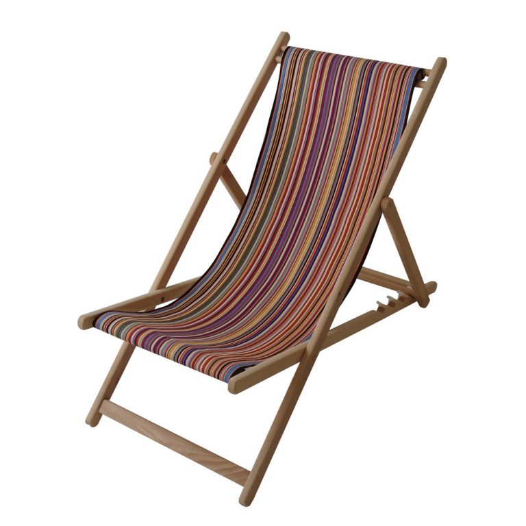 Deck chair in Tom fabric