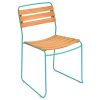 Surprising chair teak in Turquoise