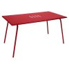 Monceau table in Poppy