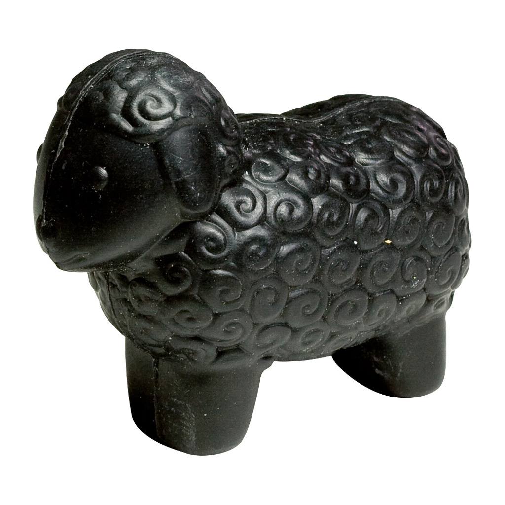 Sheep soap, large, black sheep