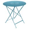 Floréal table 77 cm diameter in Turquoise