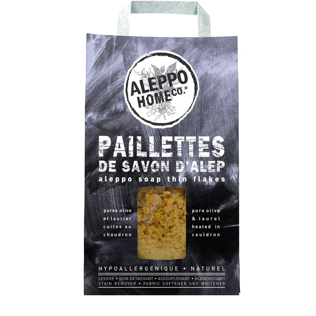 Aleppo soap flakes
