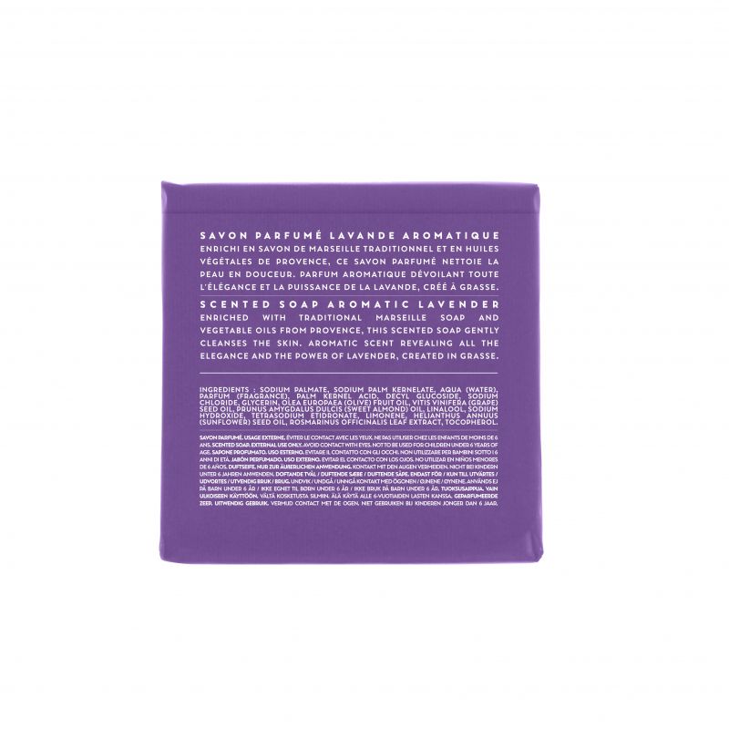 Scented soap 100 gm - Lavender (back)