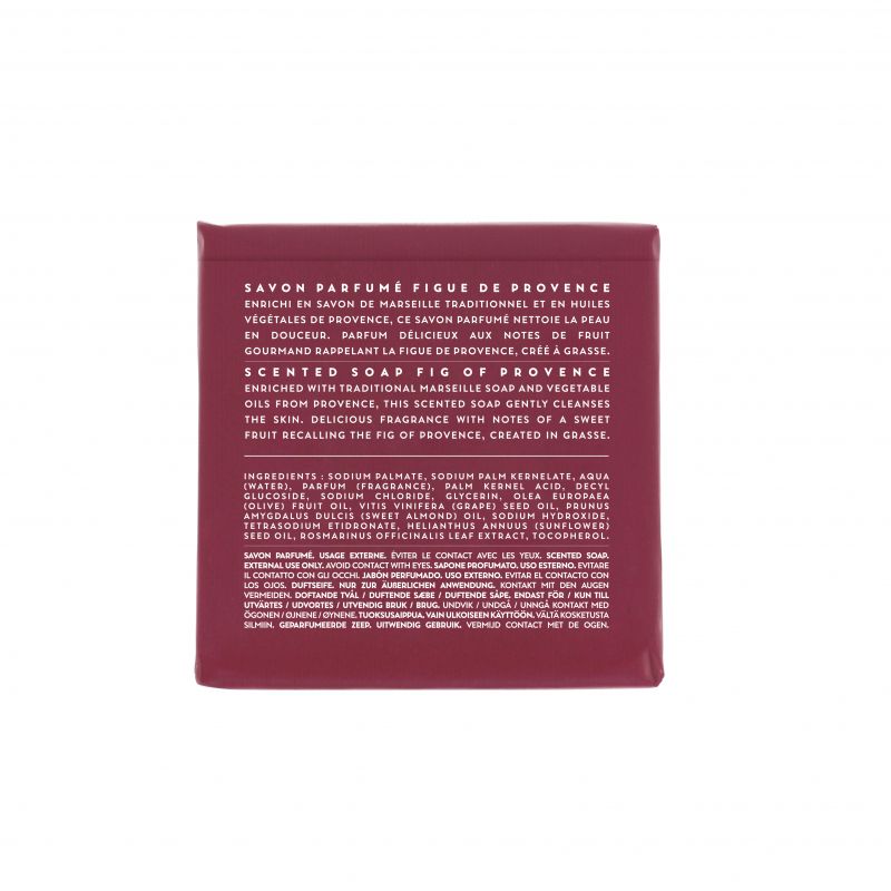 Scented soap 100 gm - Fig (back)