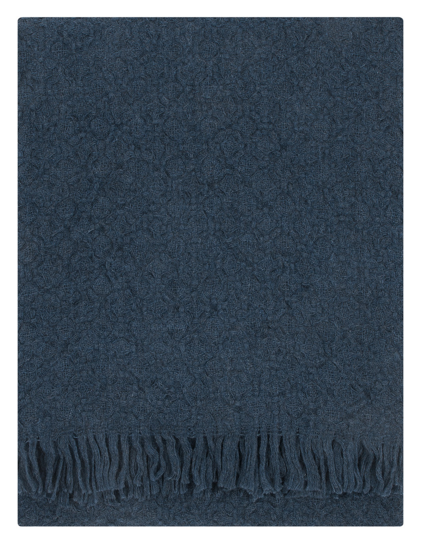 Corona Uni blanket in Rainy Blue