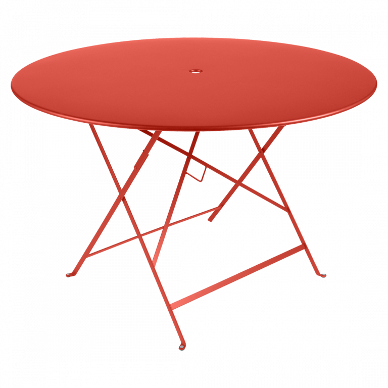 Bistro table, 117 cm diameter in Capucine