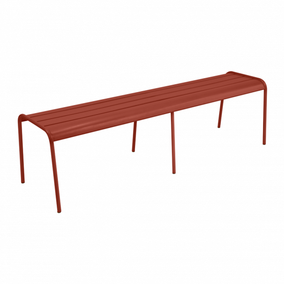 Monceau bench XL in Red Ochre