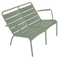 Luxembourg low armchair Duo in Cactus