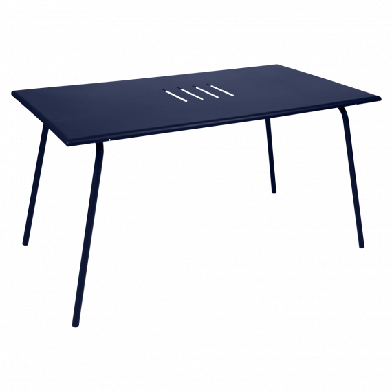 Monceau table 146 cm × 80 cm in Deep Blue