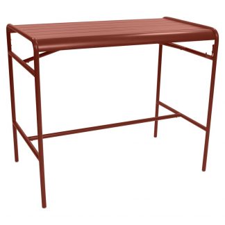 Luxembourg high table in Red Ochre