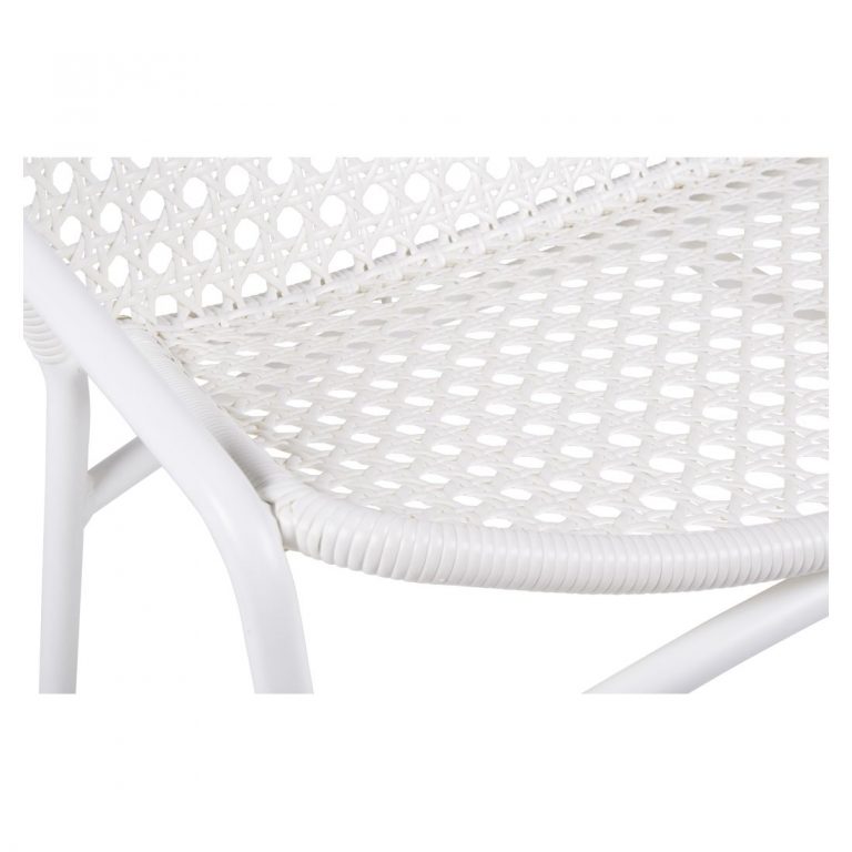 Croisette bench XL in Cotton White