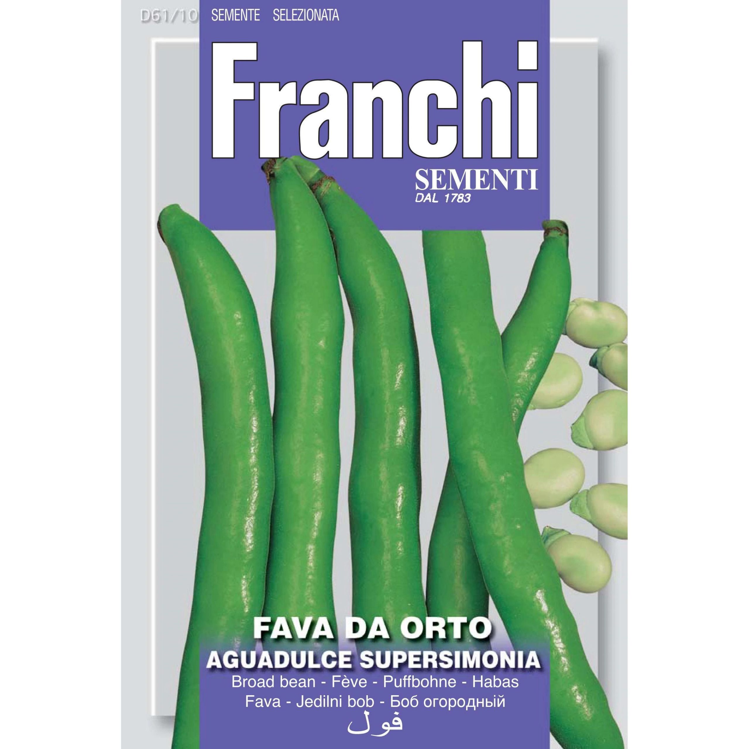 Broad Bean 'Fava aguadulce supersimonia' Broad Bean 'Fava aguadulce supersimonia'