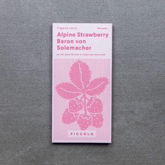Alpine Strawberry 'Baron von Solemacher'