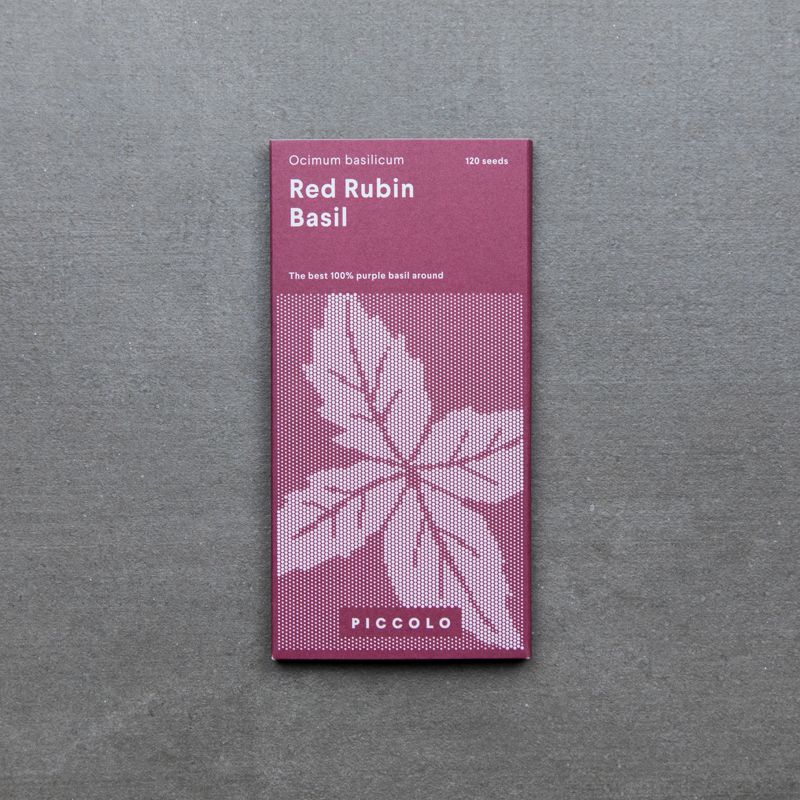 Basil 'Red Rubin' Basil 'Red Rubin'