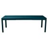 Ribambelle extending table with two extensions in Acapulco Blue