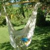Woven cotton hanging chair