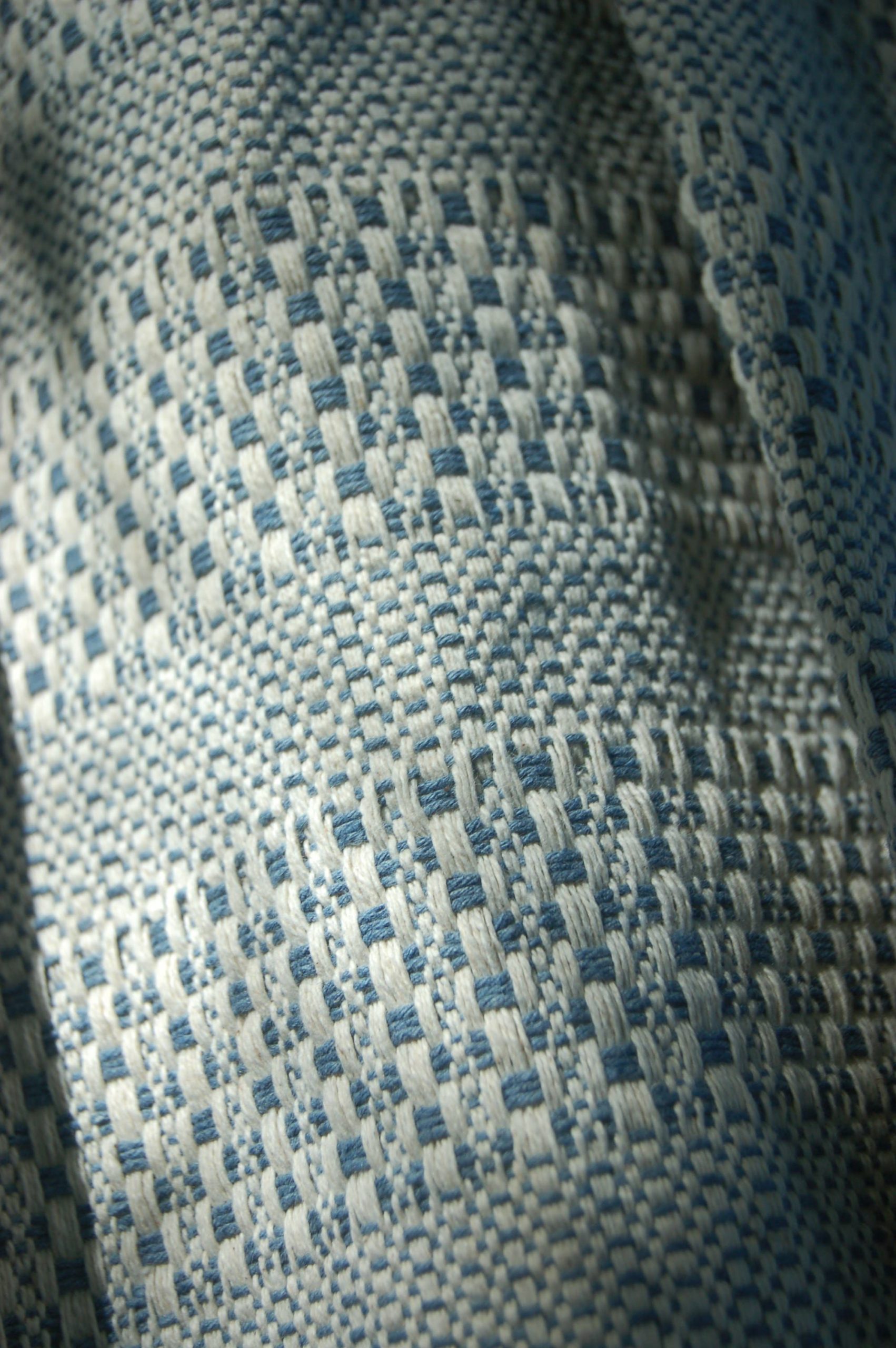 Cotton and denim hammock