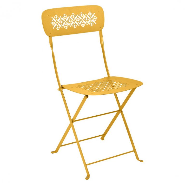 Lorette folding chair in Honey