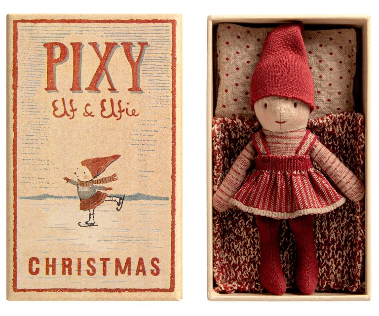 Pixy elfie girl in box