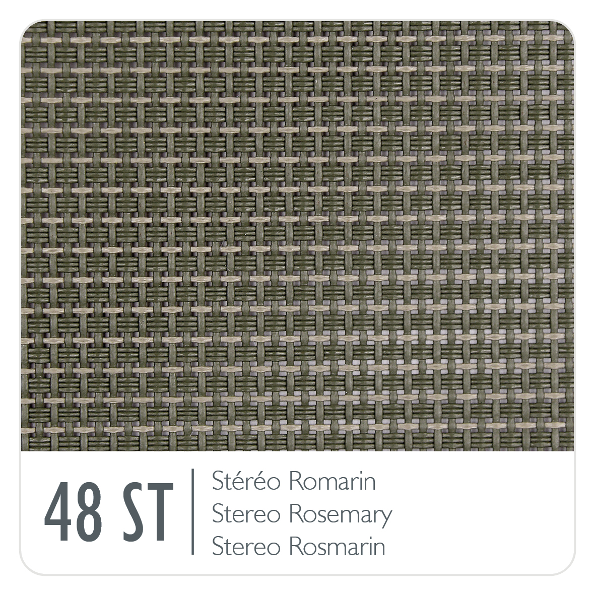 Fabric colour swatch for Rosemary (48) OTF Stereo