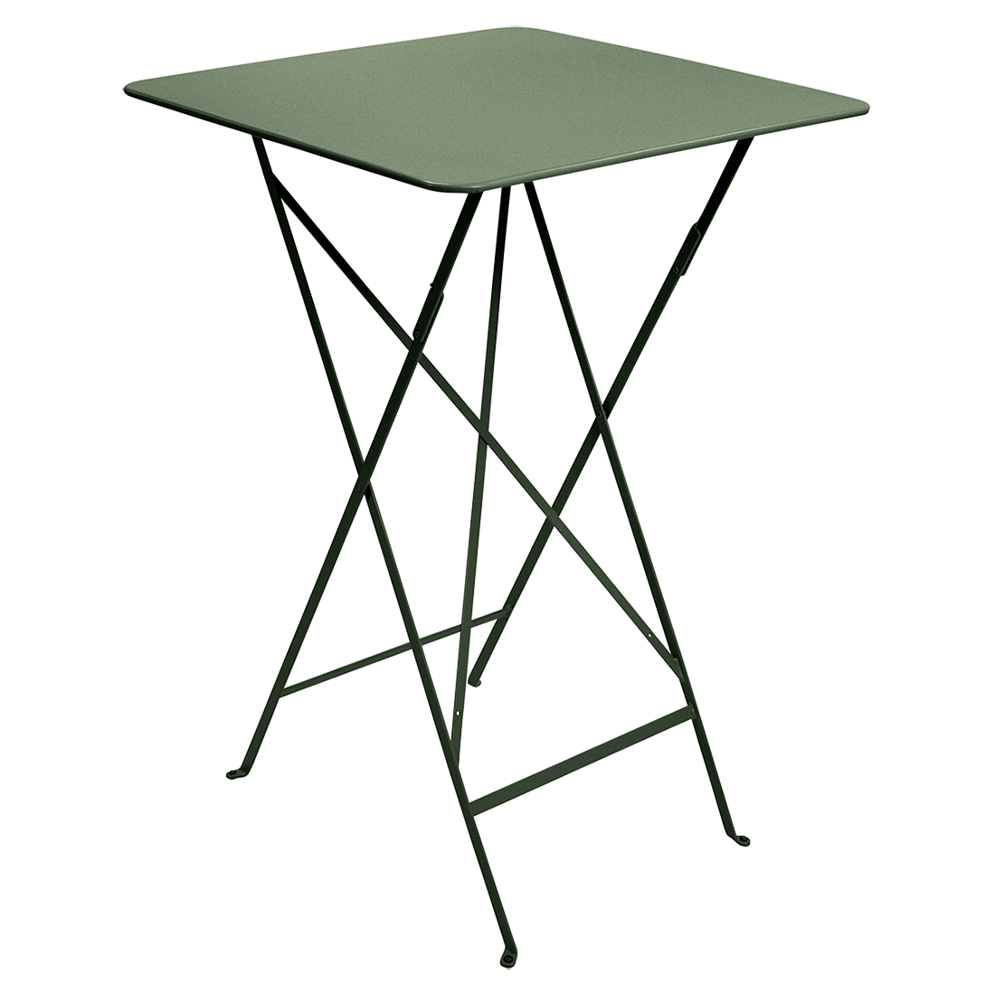 Bistro high table 71 cm by 71 cm in Cactus
