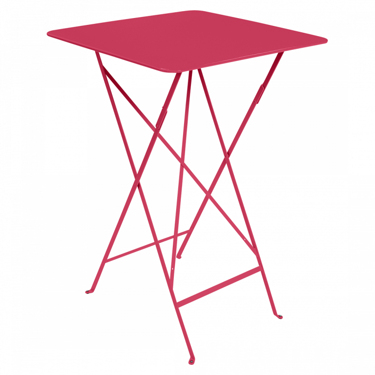 Bistro high table 71 cm by 71 cm in Pink Praline